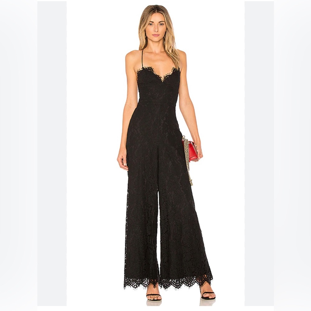 INA Jumpsuit in Black| REVOLVE for women sizeS good condition